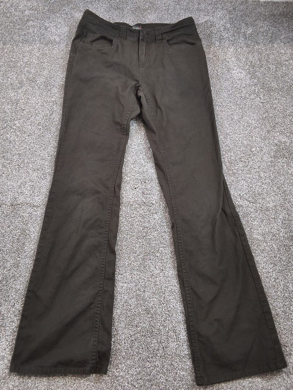 Royal Robbins Women's Long length Brown Jeans - Size 8